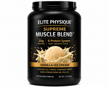 ELITE PHYSIQUE® SUPREME MUSCLE BLEND™ – Vanilla Ice Cream